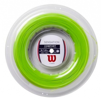 Tennisstring - Wilson - SENSATION - neon green - 200 m (2020) 