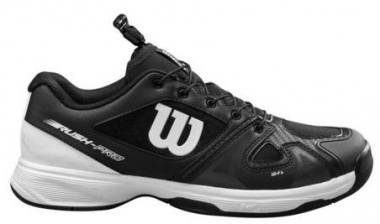 Tennisshoes - Wilson - RUSH PRO QL - black/white/black - Junior (2020) 