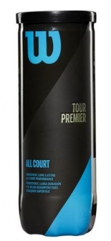 Tennisbälle - Wilson - TOUR PREMIER ALL COURT - 3er Dose 