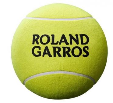 Tennisbälle - Wilson - ROLAND GARROS 9'' JUMBO BALL - Yellow 