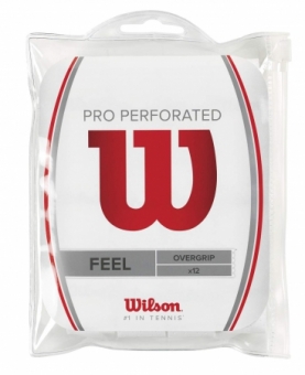 Overgrip - Wilson - PRO PERFORATED - 12er Packung 