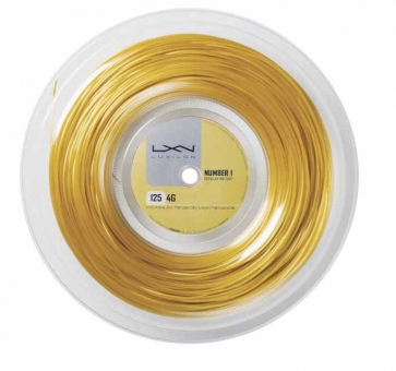 Tennissaite - Luxilon - 4G - gold - 200 m 