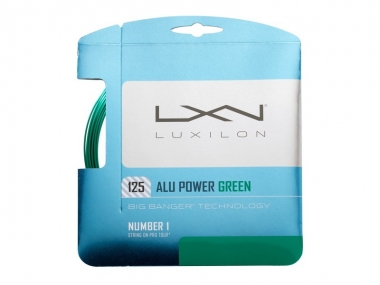 Tennissaite - Luxilon - ALU POWER Limited Edition - grün - 12,2 m (2018) 