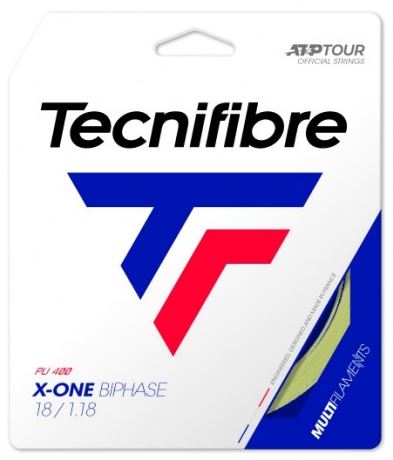 Tennissaite - Tecnifibre - X-ONE BIPHASE - 12 m - Natur 