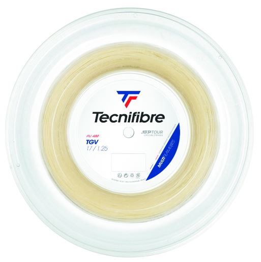 Tennisstring - Tecnifibre - TGV - 200 m - Naturel 