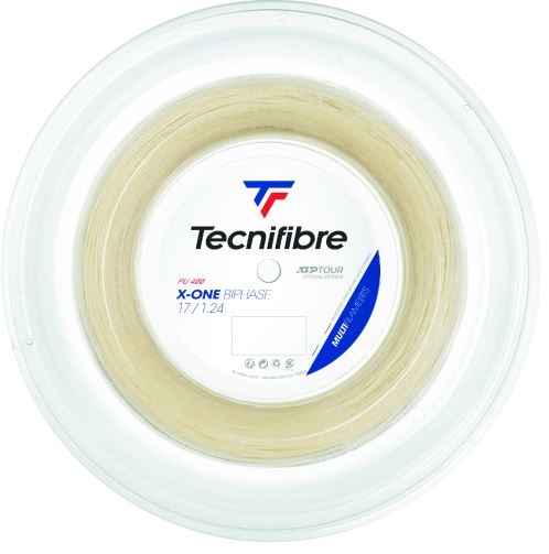 Tennisstring - Tecnifibre - X-ONE BIPHASE - 200 m - Natural-spiral 