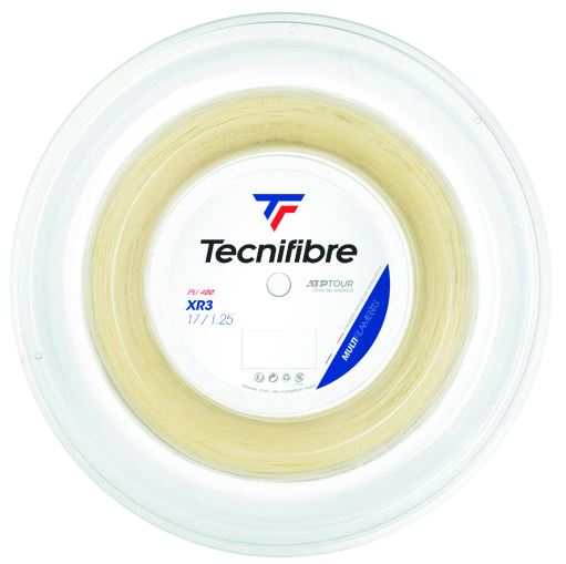 Tennisstring - Tecnifibre - RX3 - 200 m - Naturel 