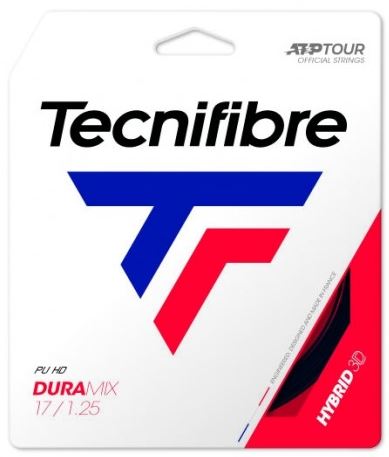 Tennisstring - Tecnifibre - DURAMIX HD - 12 m - Black 