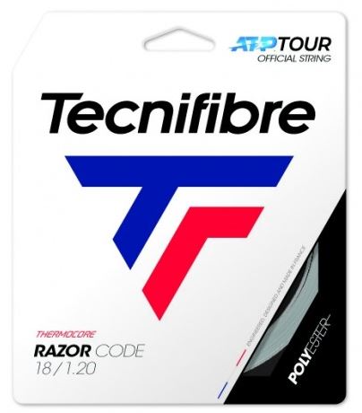 Tennisstring - Tecnifibre - RAZOR CODE - 12 m - Carbon 