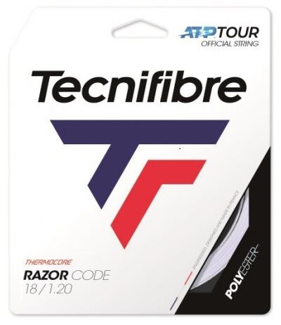 Tennisstring - Tecnifibre - RAZOR CODE - 12 m - White 