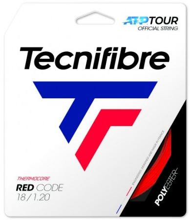 Tennissaite - Tecnifibre - RED CODE - 12 m - Rot 