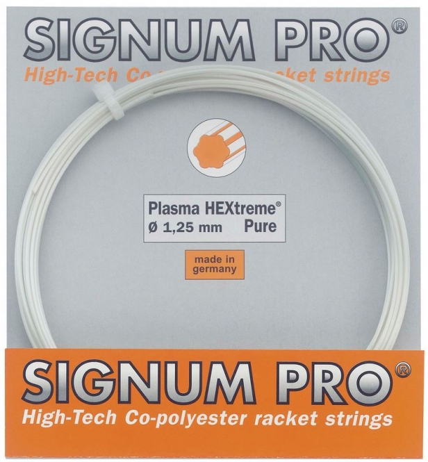 Tennisstring - Signum Pro - Plasma HEXtreme Pure - 12 m 