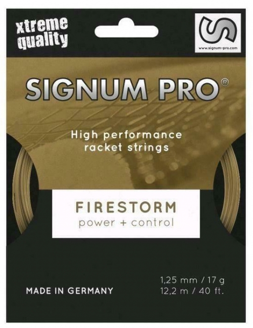 Tennissaite - Signum Pro - Firestorm - 12 m 