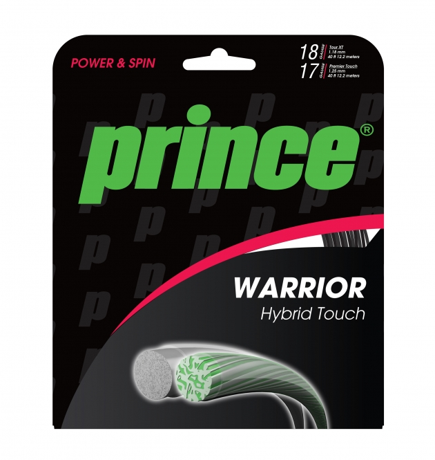 Tennissaite - Prince- Warrior Hybrid Touch- 2x6 m 