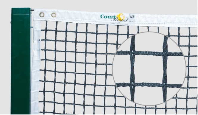 Tennisnetz Open Air, Court Royal TN 150 - schwarz 
