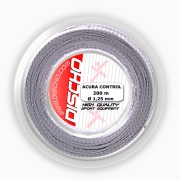Tennissaite - DISCHO ACURA CONTROL (Grip & Control) Rauhe Oberfläche! - 200 m 