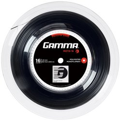 Tennissaite - Gamma Moto schwarz - 100 m 