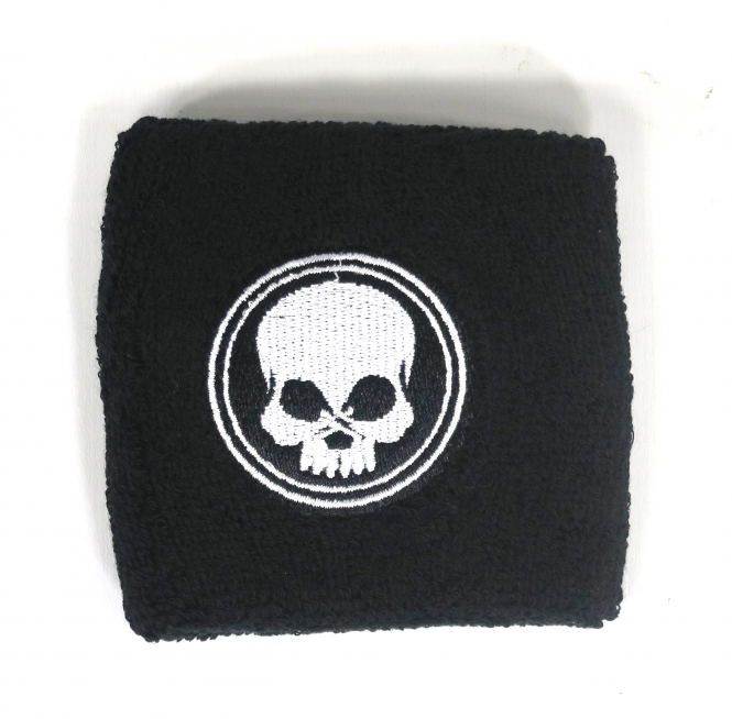 Black Skull - Schweissband - schwarz 