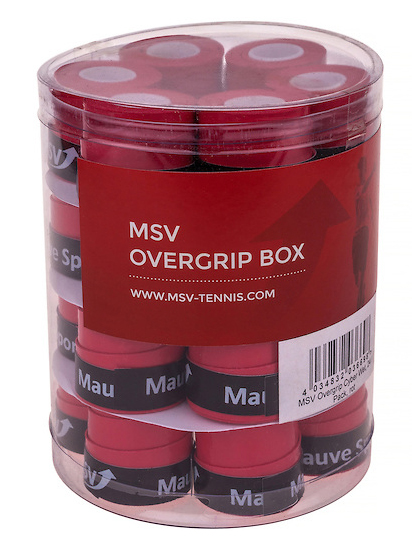 MSV Over Grip Cyber Wet, 24er Dose, red 