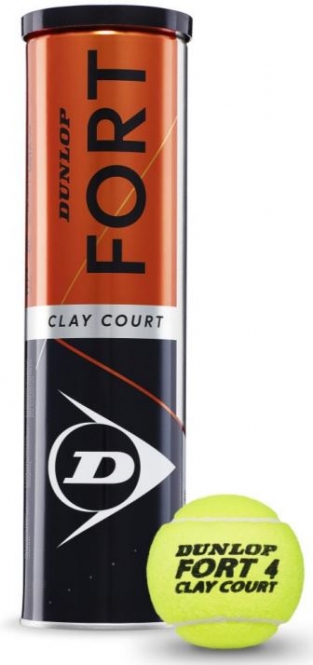 Tennisballs - Dunlop Fort Clay Court 