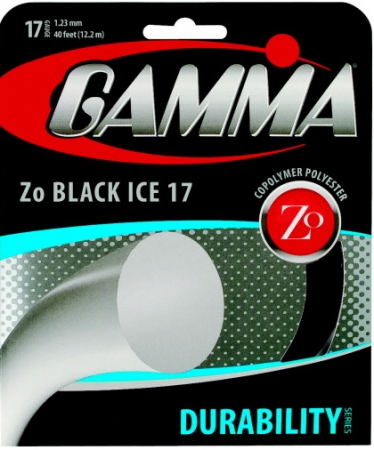 Tennissaite - Gamma Zo Black Ice- 12,20m 