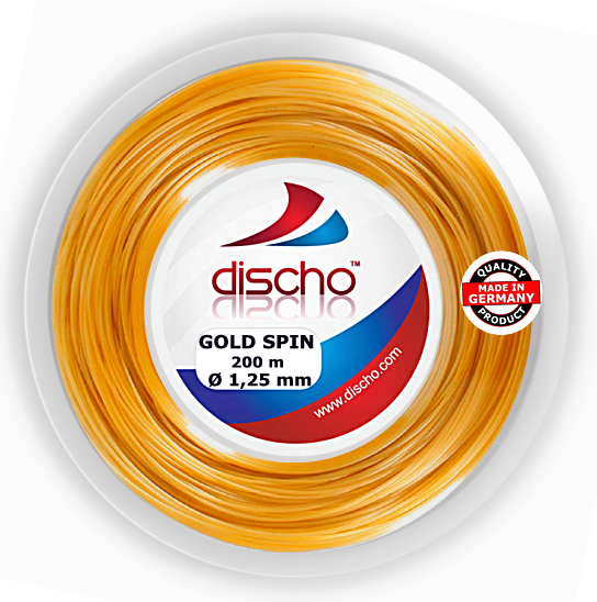 Tennissaite - DISCHO GOLD SPIN  - 300 m 