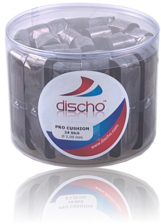 DISCHO - Pro Tour - Basisgriffband - schwarz - 24 Stck - 1,6 mm 