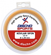 Tennissaite - DISCHO - Kevlar Spin - 12 m - 1,30 mm 