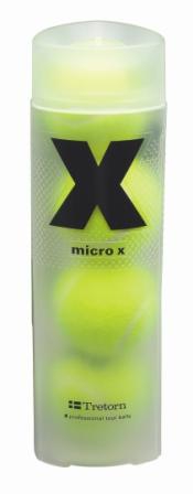 Tennisbälle - Tretorn Micro X - 4er Dose 