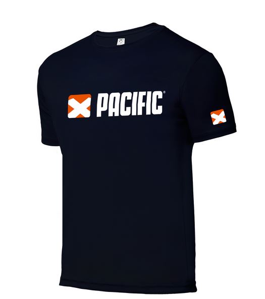 Pacific -  PACIFIC Classic T-Shirt – Navy/White-Orange - Men 