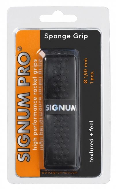 Signum Pro - Sponge Grip - black 