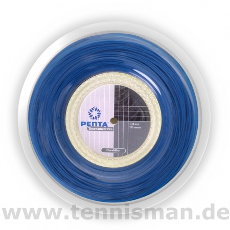Tennissaite - Penta Tournament Pro - 200m - blau 