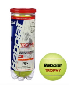 Tennisbälle- Babolat Trophy 3er Dose 