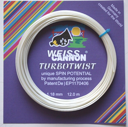 Tennissaite - CANNON Turbo Twist - 12 m 