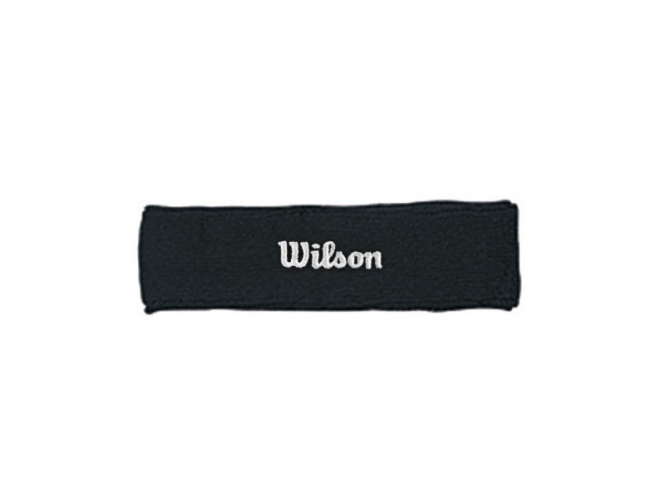 Wilson- Headband- schwarz 