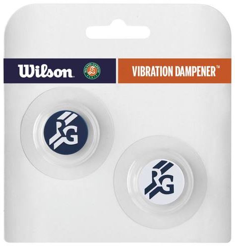 Vibrastop - Wilson - Roland Garros Vibration Dampener Navy - 2 Pack (2020) 