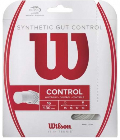 Tennissaite - Wilson Synthetic Gut Control natur - 12,2 Meter 