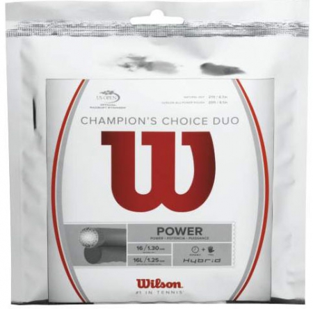 Tennisstring - Wilson - Champions Choice Duo - 2 x 6,1 m (2017) 