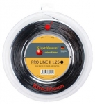 Tennissaite - Kirschbaum - PRO LINE II - 200 m - schwarz 