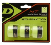 Overgrip- Dunlop- Revolution NT Tacky Overgrip-gelb-3er 