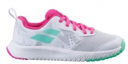 Babolat - PULSION ALL COURT - Junior - white/red rose (2021) 