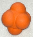Spaß- u Reaktionsball klein, 7 cm, weich 