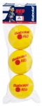 Tennisballs - Babolat - RED FOAM - 3-piece-bag 