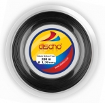 Tennissaite - DISCHO Black Nylon Tour - 200 m 