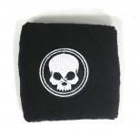 Black Skull - Schweissband - schwarz 