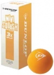 Squashball - Dunlop PLAY MINI ORANGE 3 Stk. 