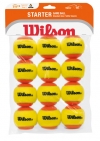 Tennisbälle- Wilson - Starter Game Balls (12er Packung) - Stage 2 