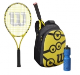 Tennisschläger - Wilson - Minions 25 Tennis Racket Kit 