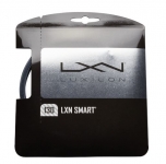 Tennissaite - Luxilon - LXN SMART - schwarz/weiss matt - 12,2 m 