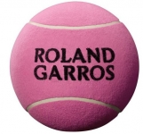 Tennisbälle - Wilson - ROLAND GARROS 9'' JUMBO BALL - Pink 